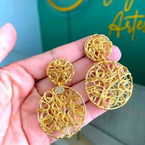 Aretes Redondos Maxi