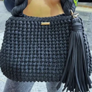 Bolso negro trapillo — Mrb bolsos en Manizales