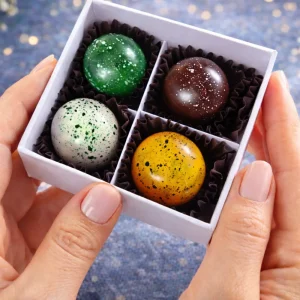 Caja cuatro chocolates — Choquarte, Chocolatería artesanal en Manizales