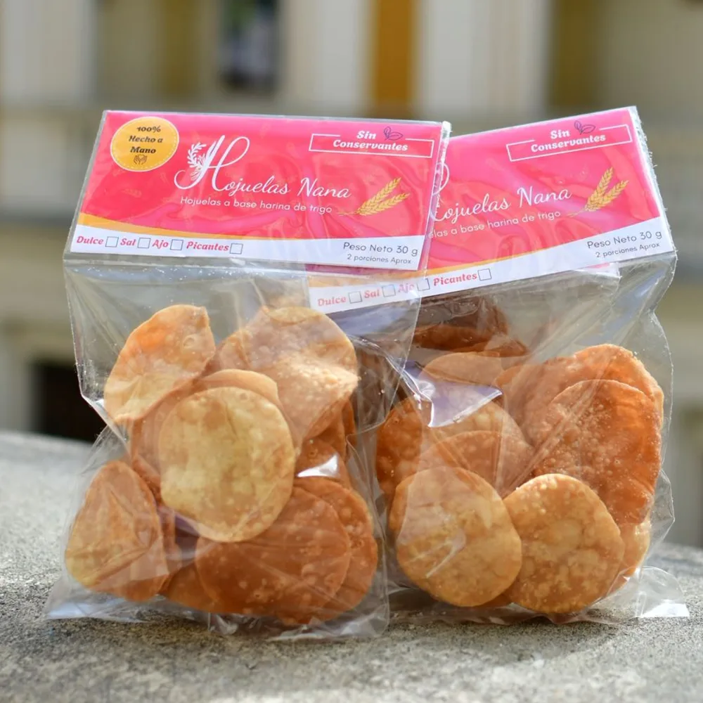 Hojuelas tipo snack x 60 Gr sabor sal