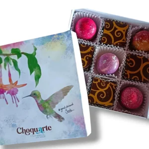 Caja colibrí — Choquarte, Chocolatería artesanal en Manizales