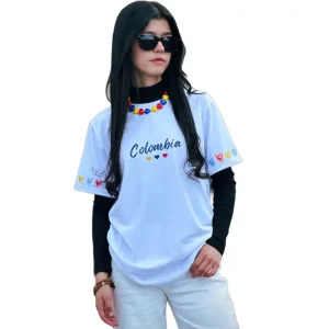 Camiseta Cristiana Colombia Blanca — Mt inspiration en Manizales