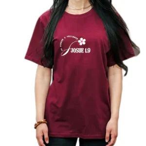 Camiseta Cristiana Mujer Firma de Jesús Vinotinto — Mt inspiration en Manizales