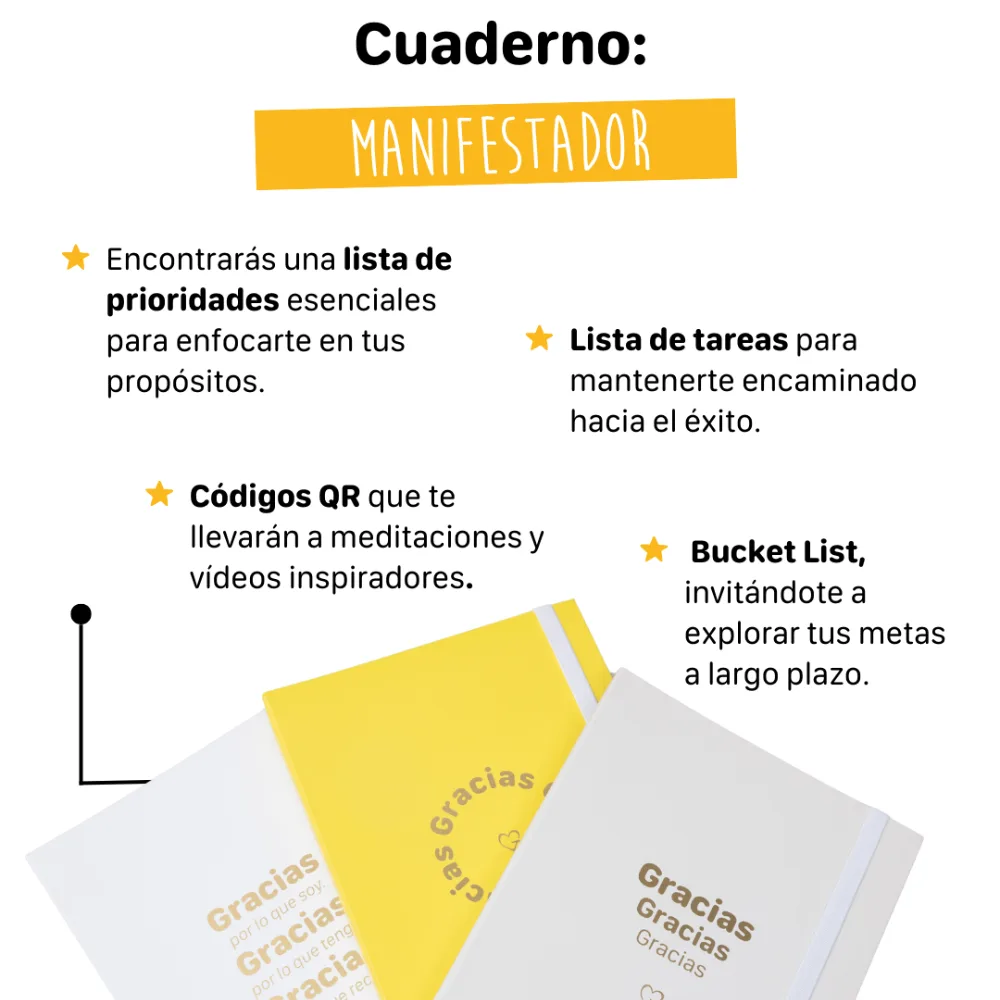 Cuaderno Manifestador de Metas