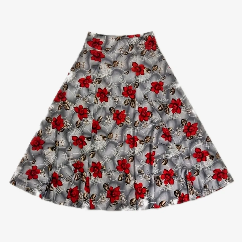 Falda clasica con diseño