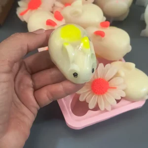 Jabones personalizados conejos